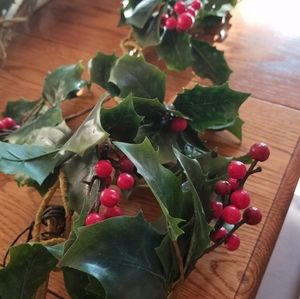Holly garlands